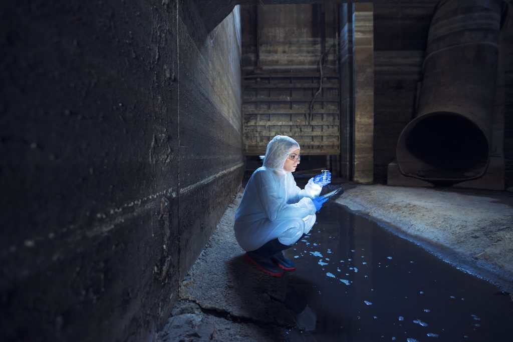 Air limbah untuk deteksi covid-19